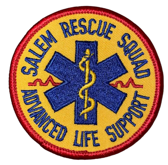 Salem Rescue Squad ALS patch.