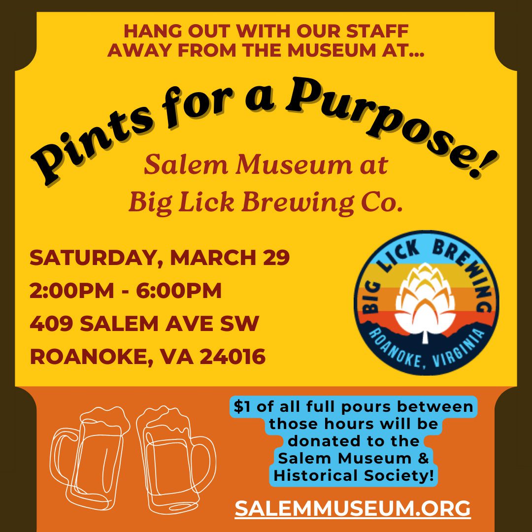 Pints for a Purpose March 25 Flyer - 1