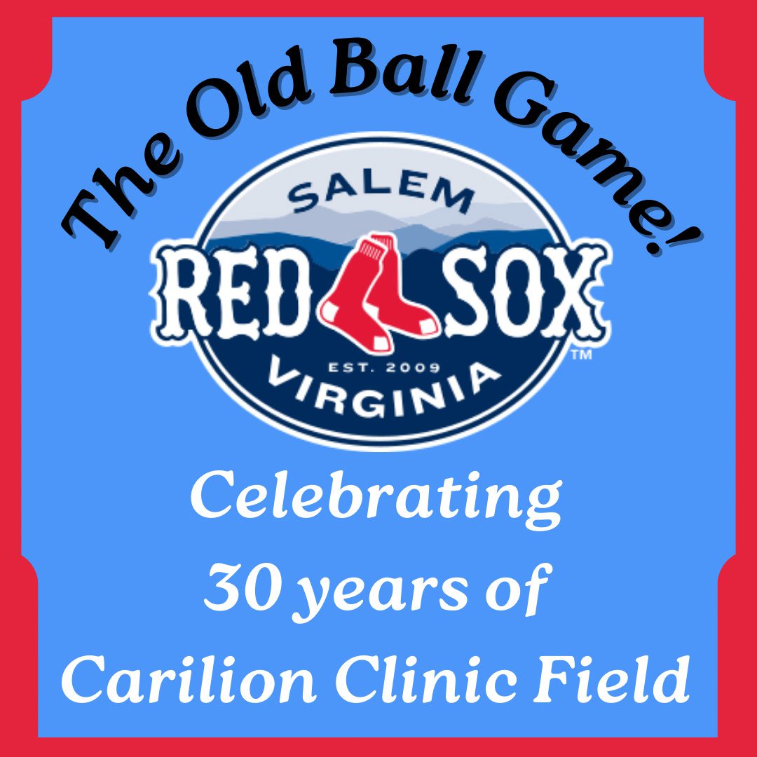 Carilion Clinic Field 30 Years Sign - 1 Carilion Clinic Field 30 Years Sign - 1