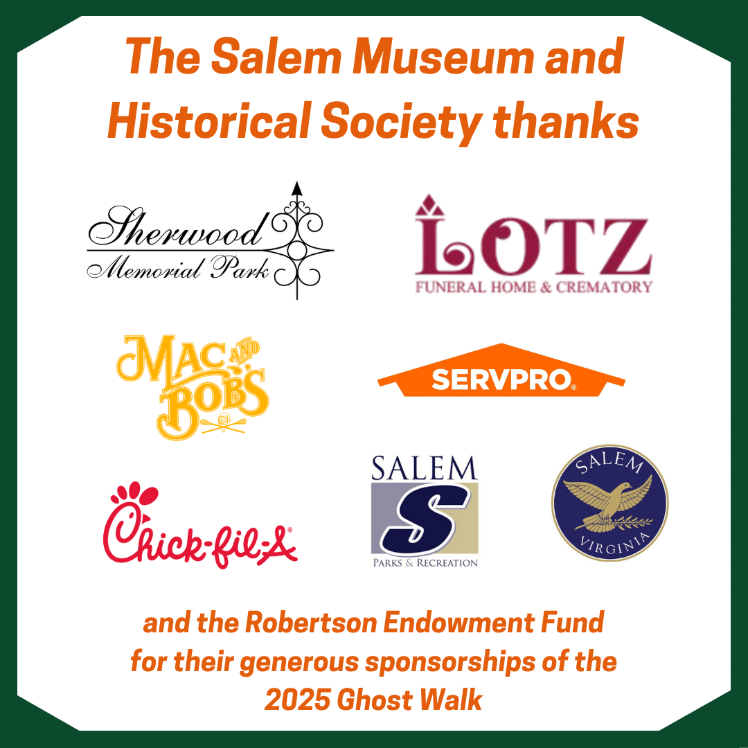 Ghost Walk 2025 Thank You Square Flyer