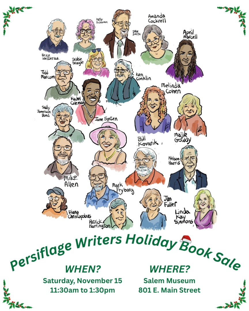 Persiflage Holiday Book Sale Instagram Flyer 2025