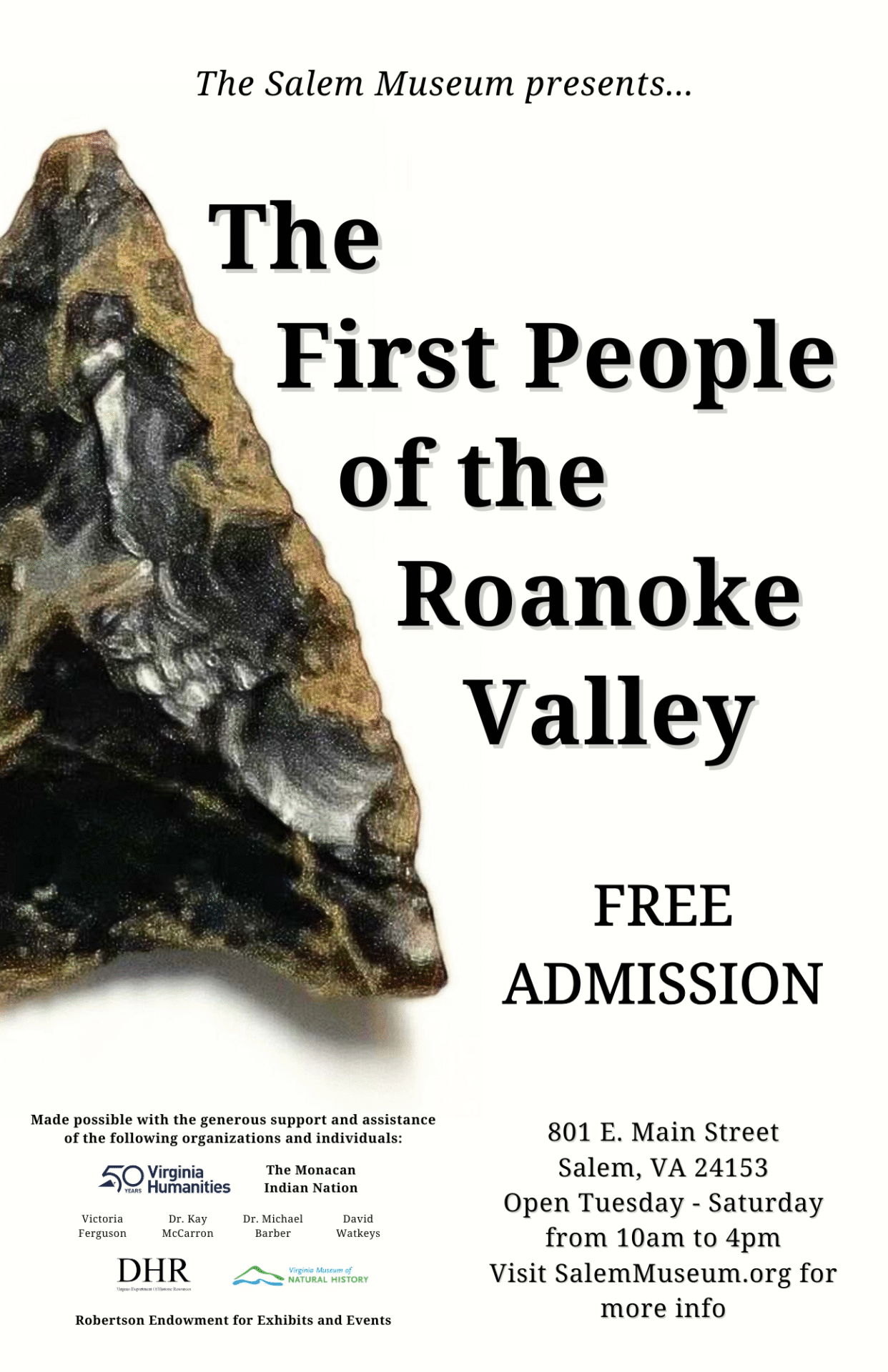 Tutelo Exhibit Poster