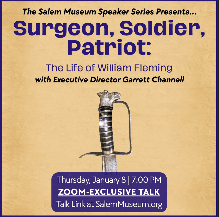 LQ William Fleming Talk January '26 Square Flyer