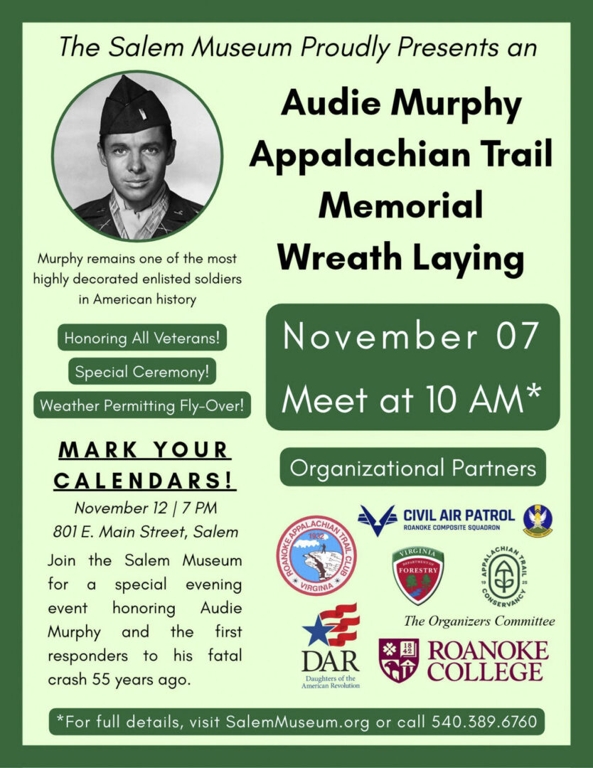 Audie Murphy Wreath Laying Flyer 2026